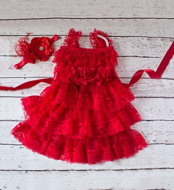 rustic lace toddler dress