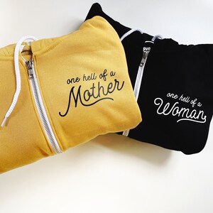 One Hell of a Woman - Sudadera polar con capucha