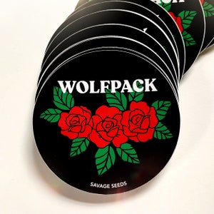 WOLFPACK - Adesivos de vinil recortados