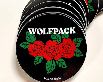 WOLFPACK - Die Cut Vinyl Stickers