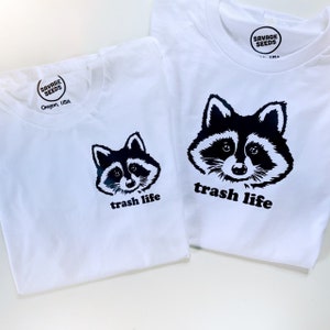 TRASH LIFE RACCOON - unisex - full and pocket print