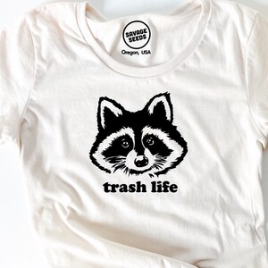 TRASH LIFE RACCOON - women&#39;s - full and pocket print