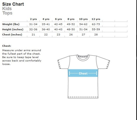 Indigo Moon Size Chart