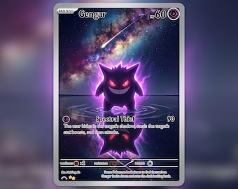 Galaxy Gengar Custom Card