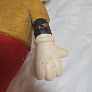 Vintage Walt Disney Mickey Mouse Foam Doll Bend-a-Twist 18" Plush - Very Rare! image 10