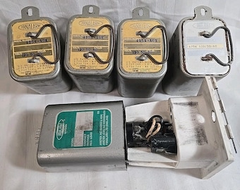 4 Vintage Electronics PANALARM Relays 120V, 50-60 Cycles, 4754-AUX ACS8 -120