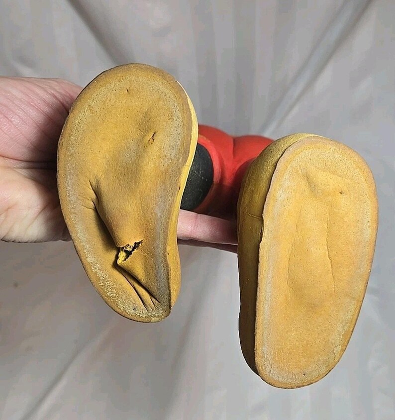 Vintage Walt Disney Mickey Mouse Foam Doll Bend-a-Twist 18" Plush - Very Rare! image 11