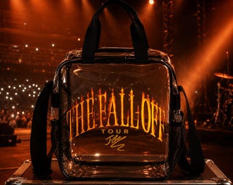 J Cole The Fall Off Tour 2026 Clear Bag, Stadium Approved Crossbody Purse (Waterproof PVC)