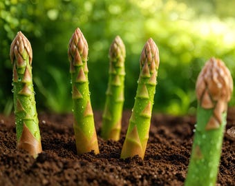 Más de 250 semillas de espárragos Mary Washington, semillas de hortalizas perennes tradicionales, semillas de Asparagus Officinalis no transgénicas para jardín.