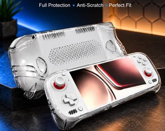 AYN Odin 3 Clear Protective Case | Slim Shockproof TPU Cover, Full Protection