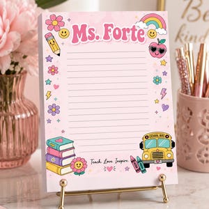 5x7 Personalized Notepad