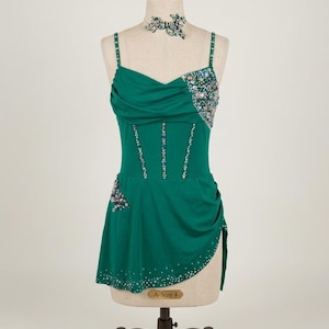 Green Contemporary Dance Costume