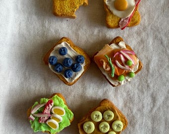 Handgemaakte toastmagneten