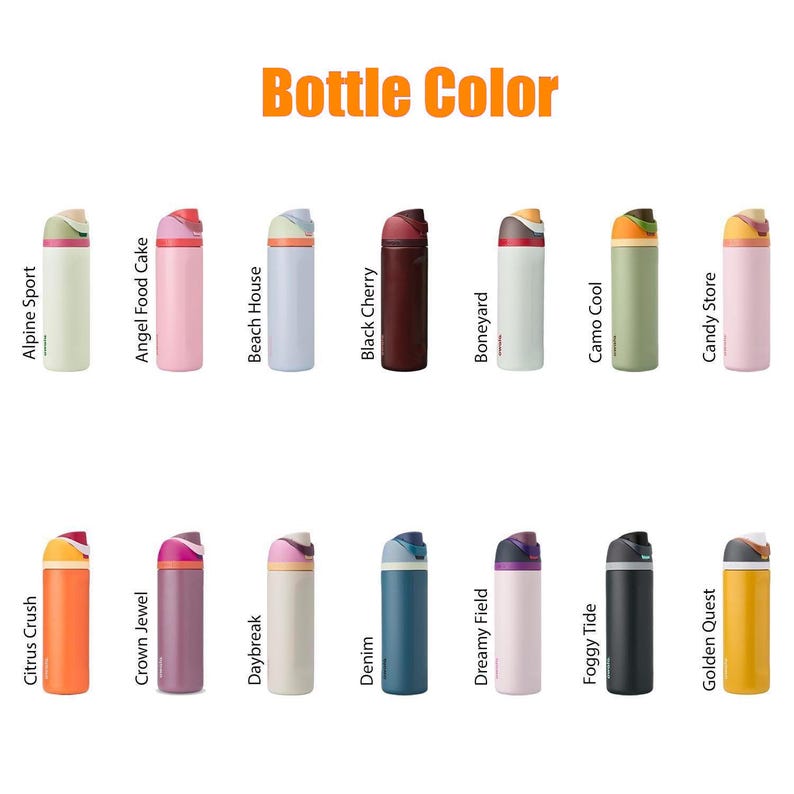 Personalized Owala FreeSip Water Bottle 40 oz for Staff Appreciation Swag Corporate Gift Bulk Personalized Business Logo Thermos