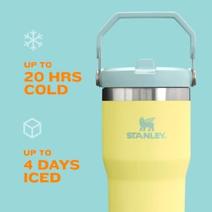 Personalized Stanley IceFlow 20 oz Straw Tumbler, Engraved Insulated Cup, Custom Travel Mug, Hydration Bottle, Gift for Him or Her