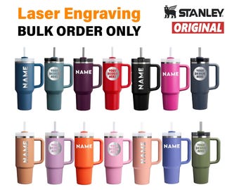 Personalized Stanley 30oz Cup FlipStraw Leakproof Tumbler Stanley with Handle Iceflow Godmother Proposal Gift, Wholesale Laser Engraved.
