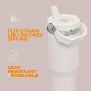 Personalized Stanley IceFlow 20 oz Straw Tumbler, Engraved Insulated Cup, Custom Travel Mug, Hydration Bottle, Gift for Him or Her