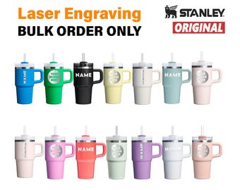 Stanley FlipStraw 20oz Engraved Stanley Cup Leakproof Tumbler Stanley with Handle Iceflow Godmother Proposal Gift, Wholesale Laser Engraved.