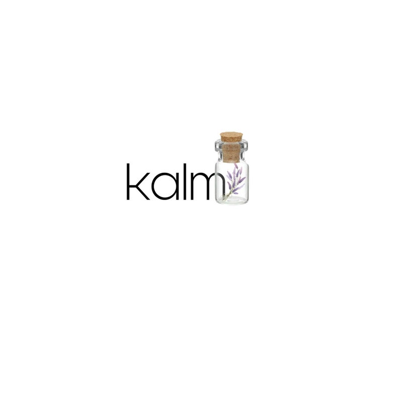 Kalm Charm calming scented floral charms, reduce anxiety, sensory jar, calming, stress relief to promote relaxation, aesthetic citrus image 2