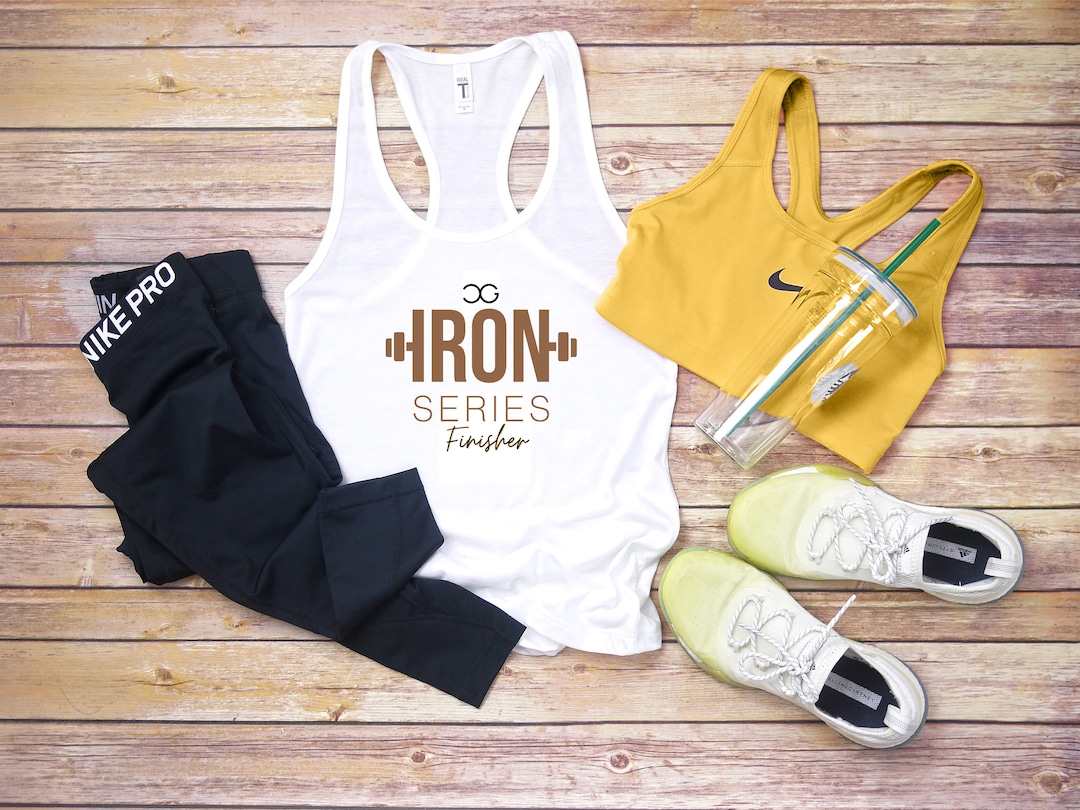 Caroline Girvan Iron Series Finisher Women's Racerback Tank Etsy