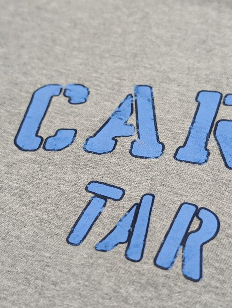 VTG 90er Jahre Nike Team UNC North Carolina Tar Heels Rundhals Sweatshirt groß grau uns Bild 5