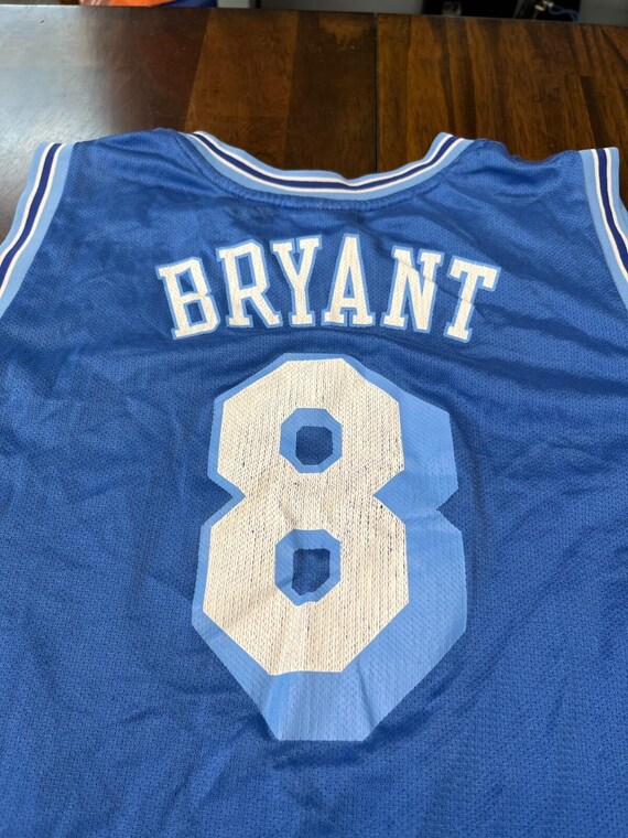 Kobe Bryant Lakers Reebok Hardwood Classics Jersey #8 Blue Vintage