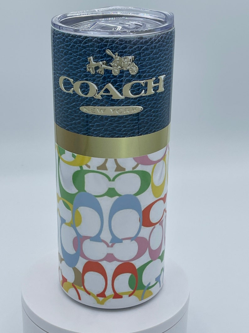 Coach Purse Cup Customizable Tumbler Stainless Steel Custom Etsy