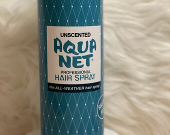 Aqua Net Hairspray Etsy