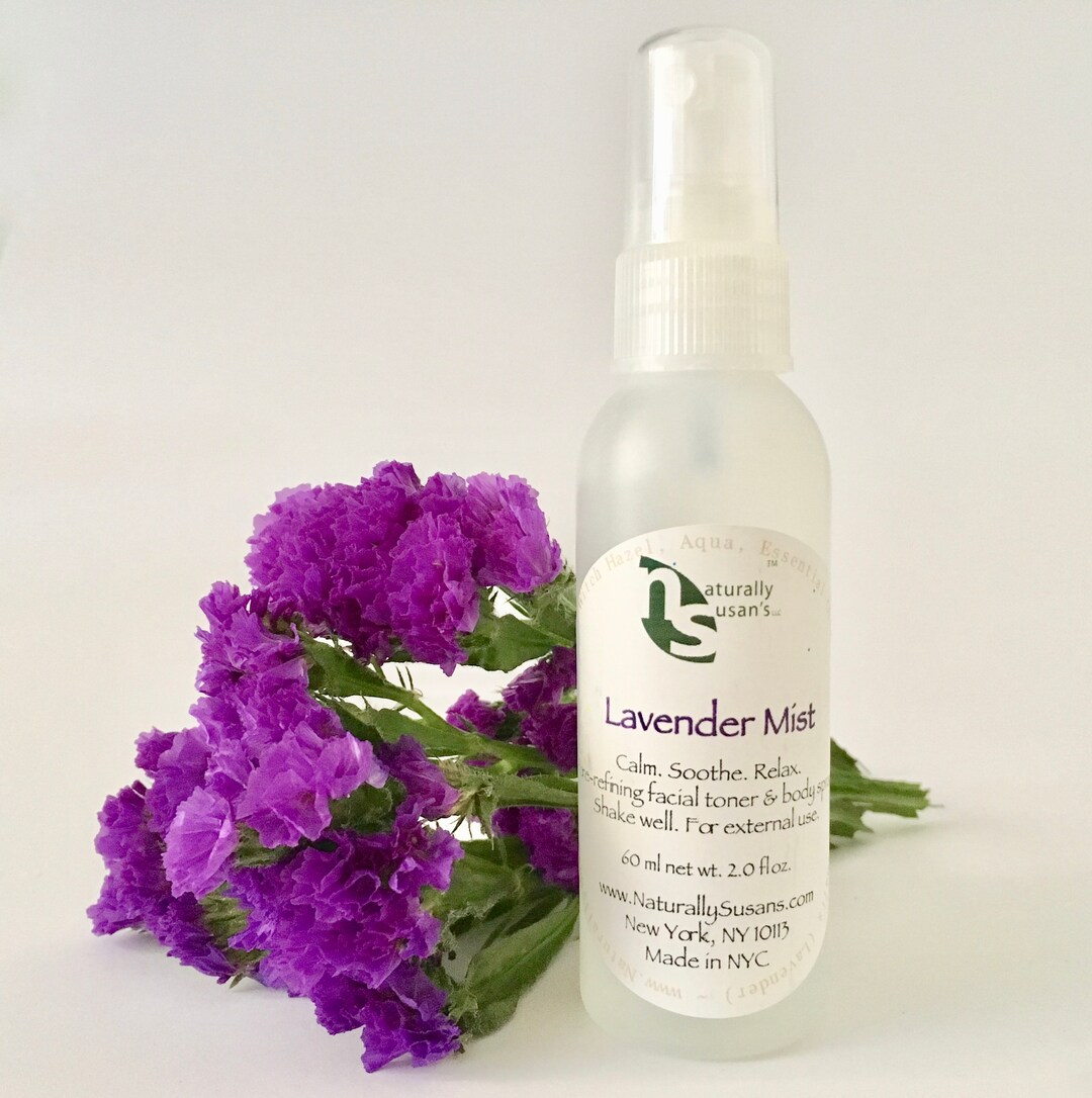 Facial Toner Lavender Facial Mist Body Spray Natural Skincare Pillow