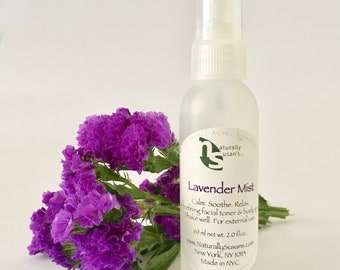 Facial Toner - Lavender Facial Mist | Body Spray | Natural Skincare | Pillow Spray