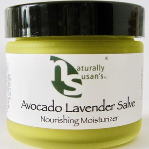Moisturizer Avocado Lavender Salve Natural Skincare Nourishing 1.8oz image 2
