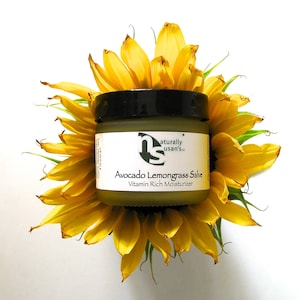 Moisturizer Avocado Lemongrass Salve Natural Skincare Nourishing 1.8oz image 1