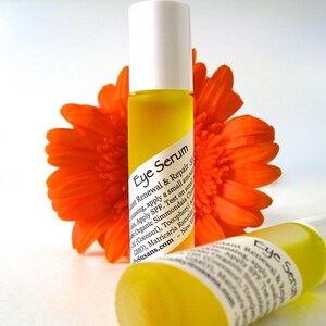 Eye Serum Fine Lines Dark Circles Anti Aging Natural Skincare Vegan image 2