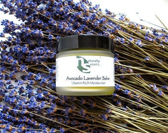 Moisturizer - Avocado Lavender Salve | Natural Skincare | Nourishing 1.8oz