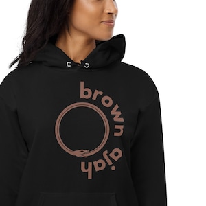 Brown Ajah Aes Sedai Wheel of Time Warm Fleece Hoodie
