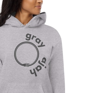 Gray Ajah Aes Sedai Warm fleece hoodie