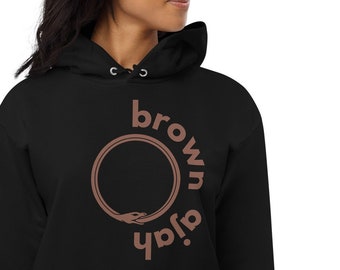 Brown Ajah Aes Sedai Wheel of Time Warm Fleece Hoodie