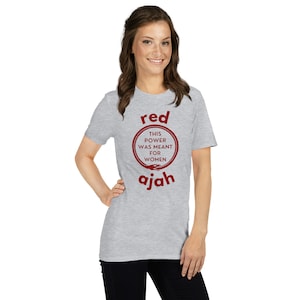 Red Ajah Aes Sedai Wheel of Time Short-Sleeve Women&#39;s T-Shirt