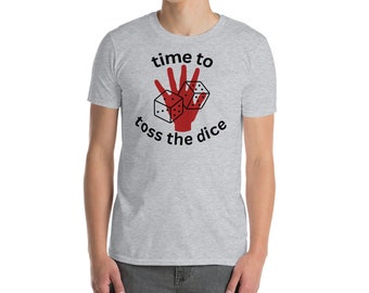 Mat Cauthon Wheel of Time Toss the Dice T-Shirt