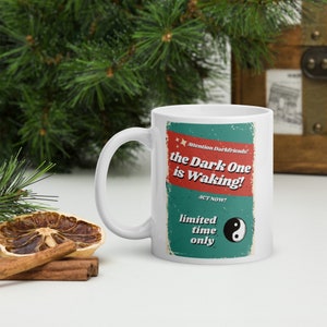 The Dark One is Waking: Wheel of Time Darkfriend Kaffee- und Teebecher