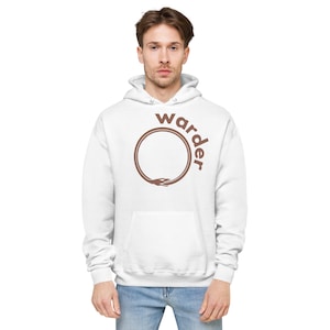 Brauner Ajah WARDER Pärchen Fleece Hoodie