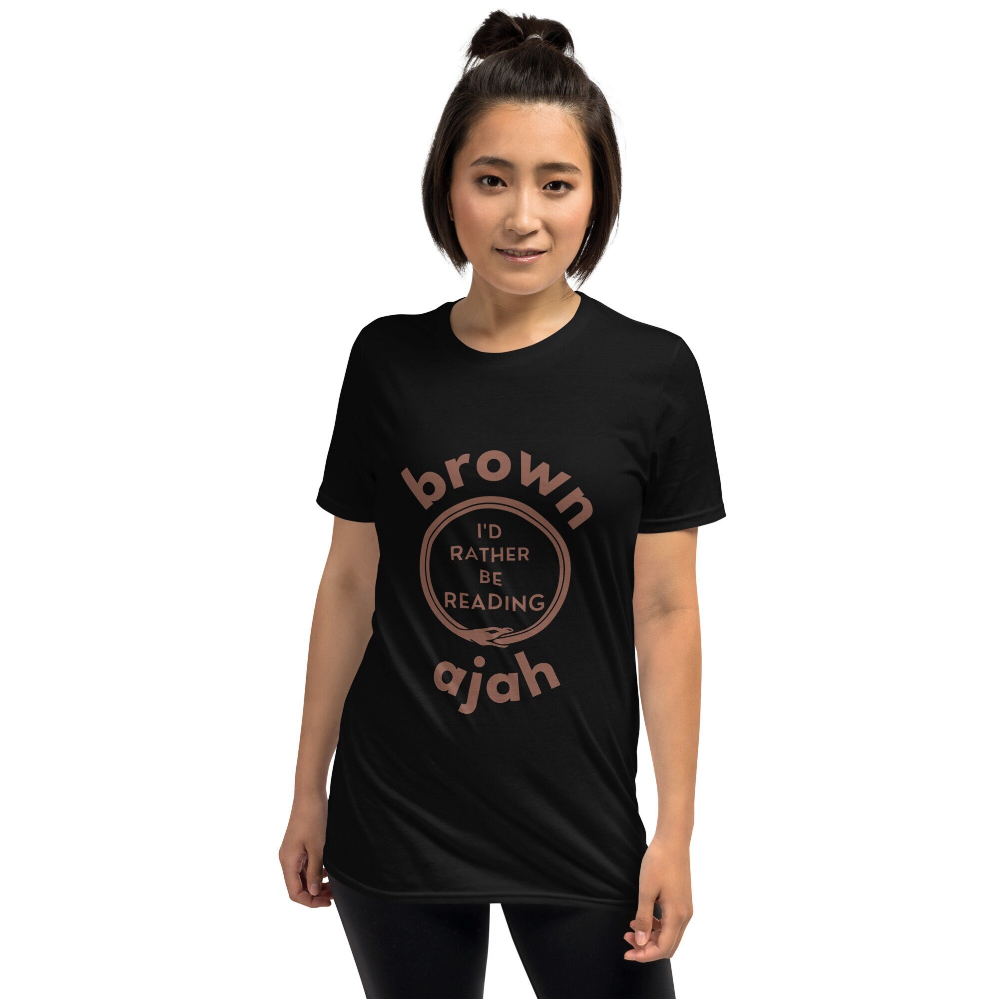 T-shirt donna a maniche corte marrone Ajah Aes Sedai Wheel of Time