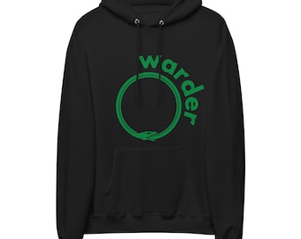 Green Ajah WARDER Ruota del Tempo Coppie felpa con cappuccio in pile