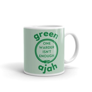 Green Ajah: Wheel of Time Aes Sedai Coffee Mug