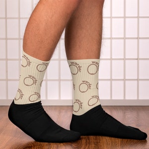Brown Ajah Aes Sedai Wheel of Time WARDER Socks