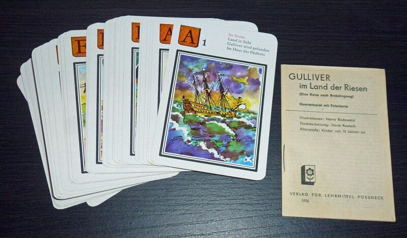 Gulliver in the Land of Giants Card Game Pössneck - Etsy Hong Kong