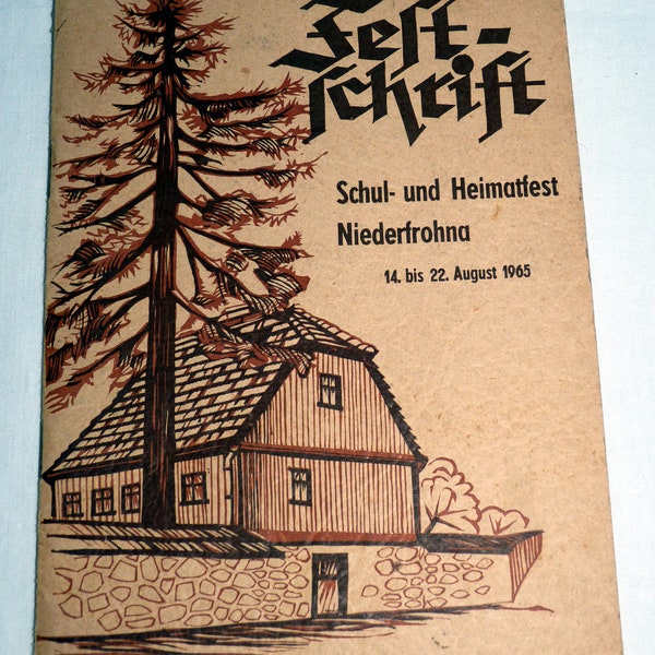 Zeitschrift Heimat- und Schulfest 1965