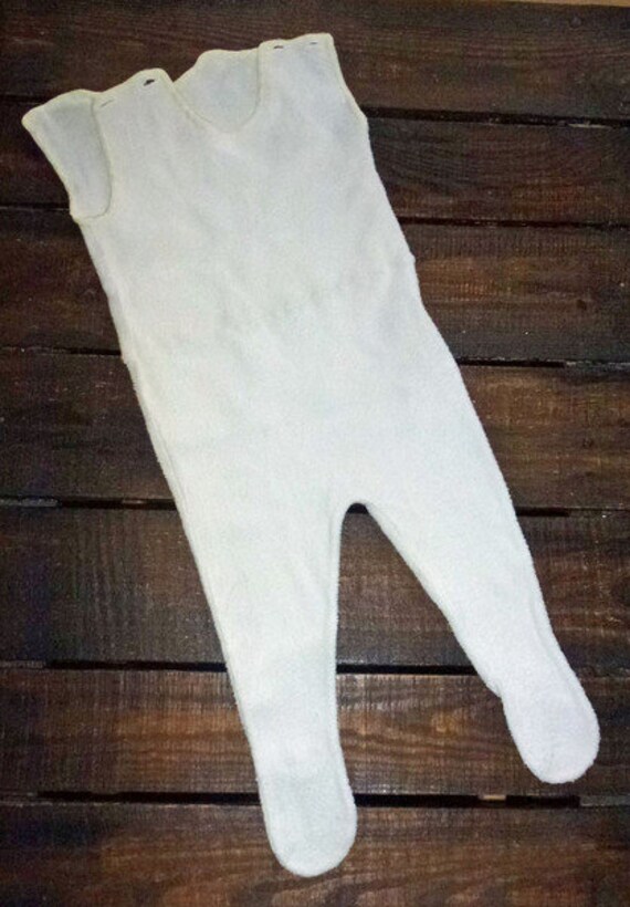 Rompers retro white original DDR - image 2