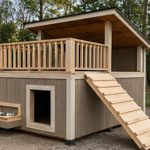 Two story dog house - Etsy 日本
