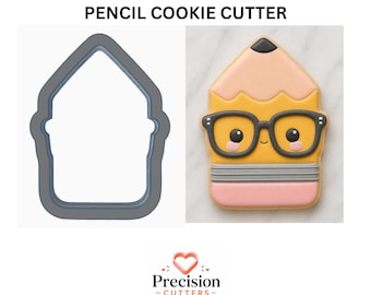 Pencil Cookie Cutter, Back To School, Teacher Gift, 3.5 Inch